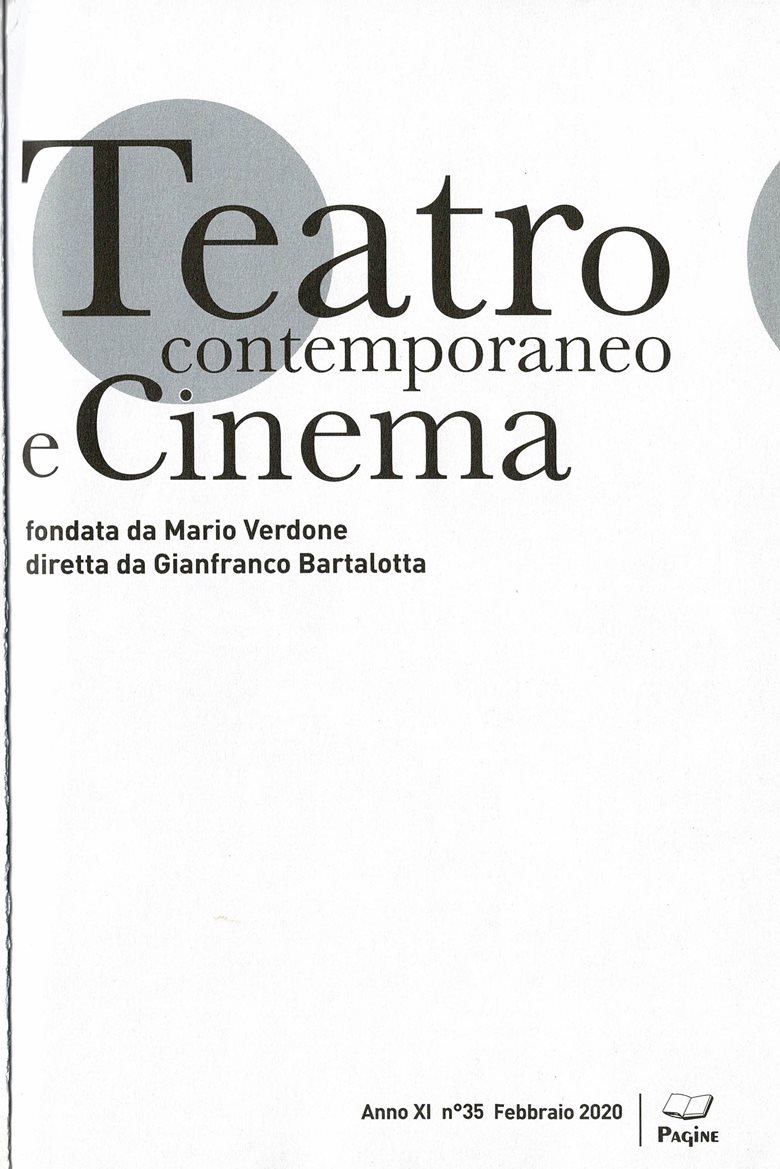 Studi critici in Teatro contemporaneo e Cinema. 