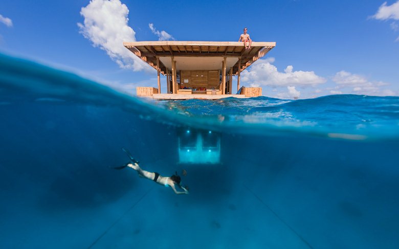 The Manta Underwater Room
