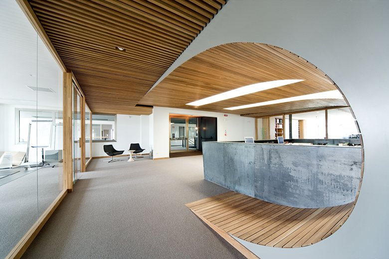 Interior design Antao progetti mian seat in Commercial Headquarters, Fiorina, Republic of San Marino