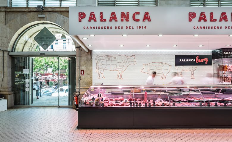 Palanca Carnissers Mercado Central de Valencia
