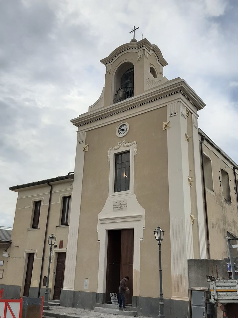 Recupero e restauro della Chiesa di Santa Maria della Salette Aci Sant'Antonio CT (Prog.  K.Santo C.Lanzafame)