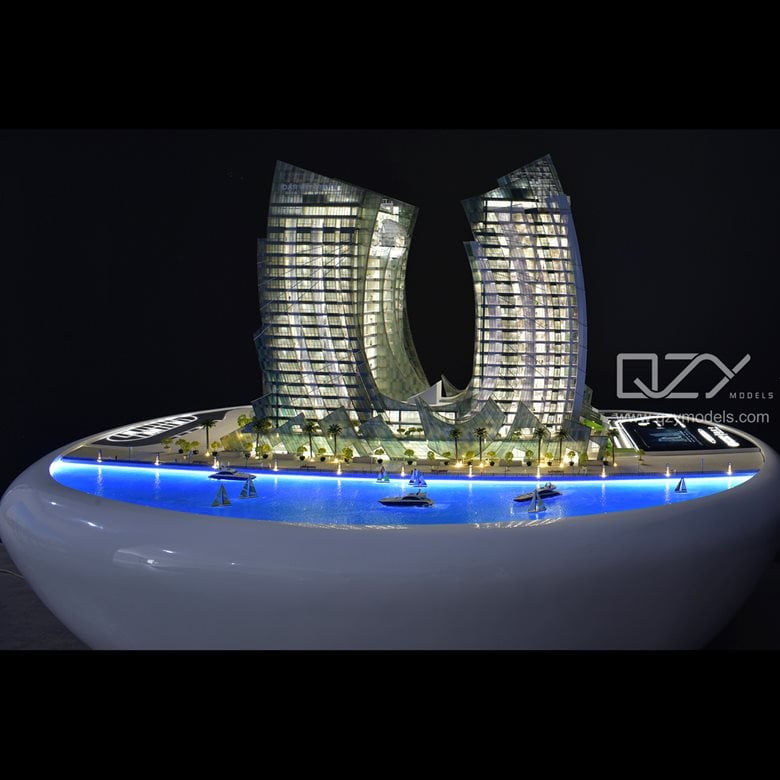 DAR GLOBAL- 1:100 Pagani Apartments Scale Model