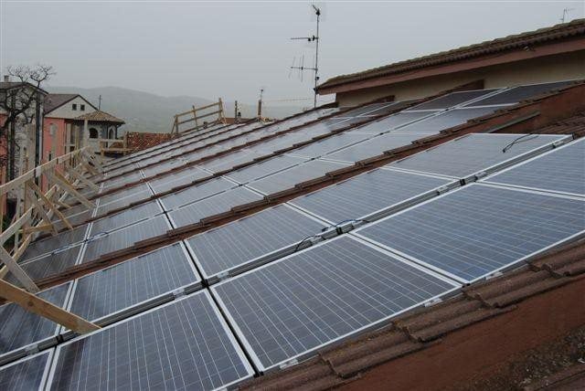 Fotovoltaico copertura scuola