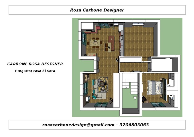 Progetto Ristrutturazione appartamento cliente privato Miggiano provincia di Lecce