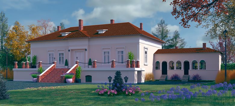 H.C. Manor House - 3D Restoration