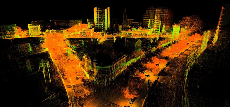 Rilievi topografici con laser scanner 3D 