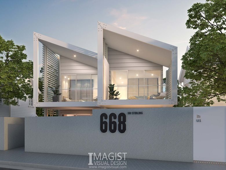 Australia residential rendering