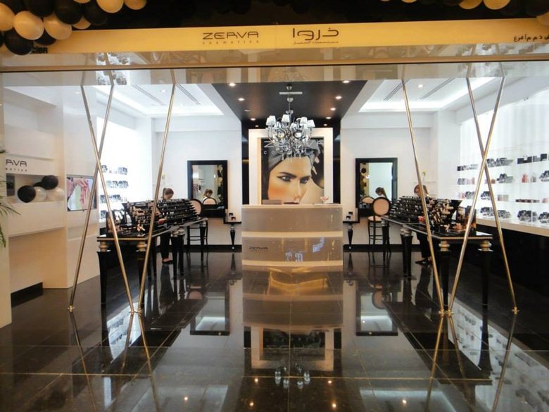 Cosmetics store in Abu Dhabi