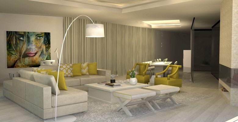 Interior Design Project - Living Room