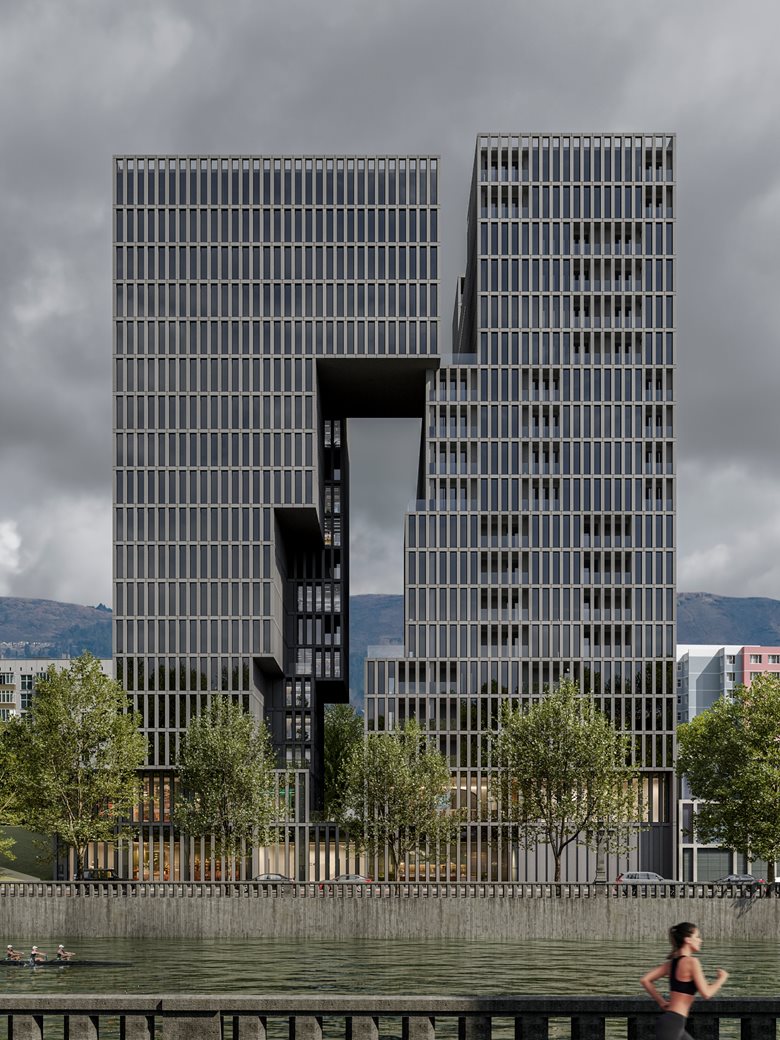 Mixed-Use Complex on Tbilisi's Left Bank 