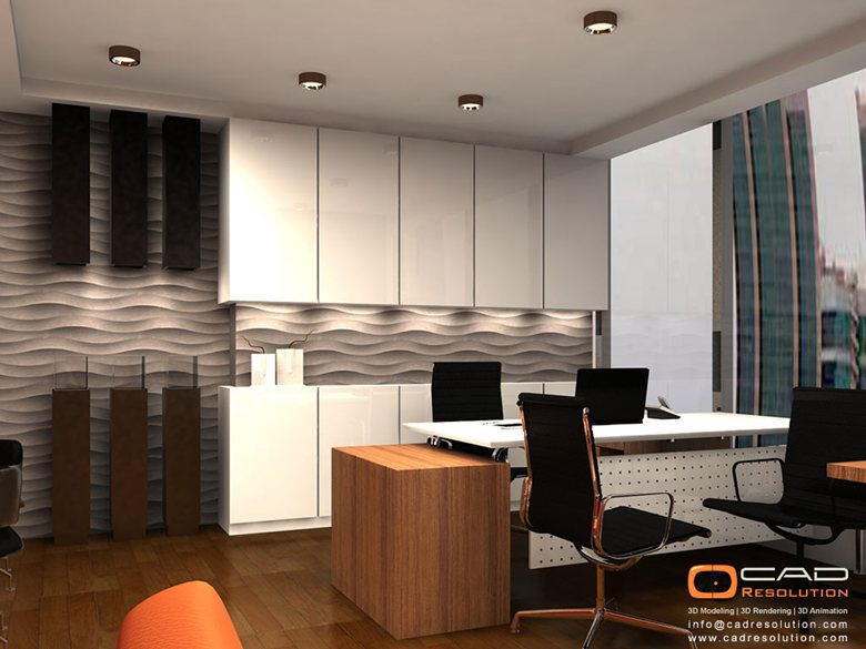 Architectural Modern Office Interiors Designs Services
