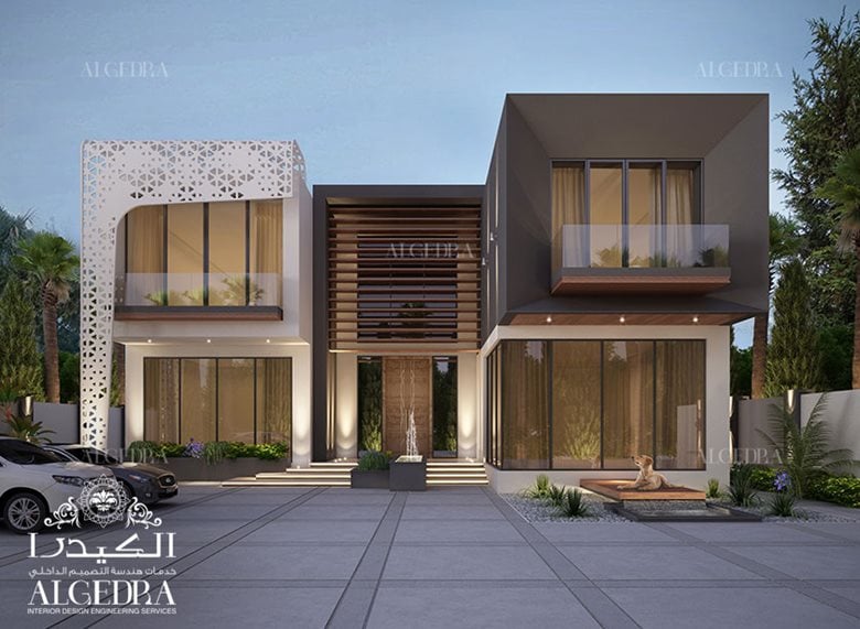 Unique Villa Exterior Design In Dubai