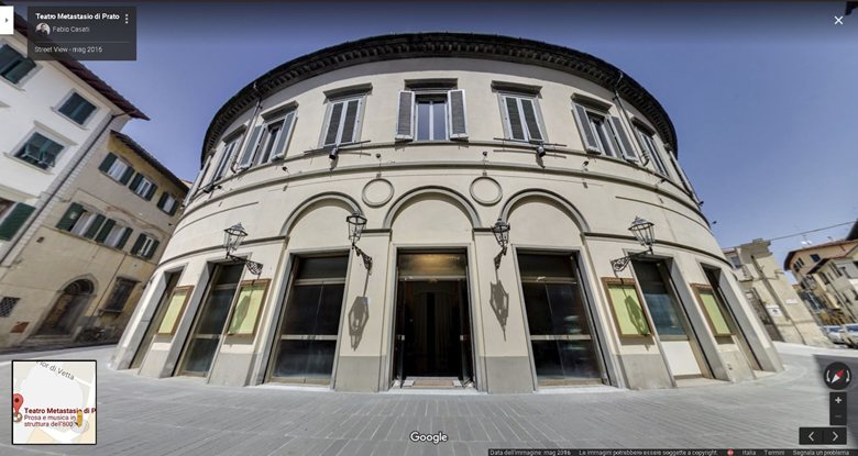 Tour Virtuale del Teatro Metastasio di Prato