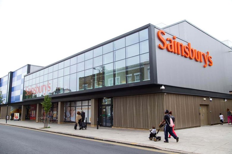 Project Sainsbury's - Installing Toughened Glass Shop Fronts