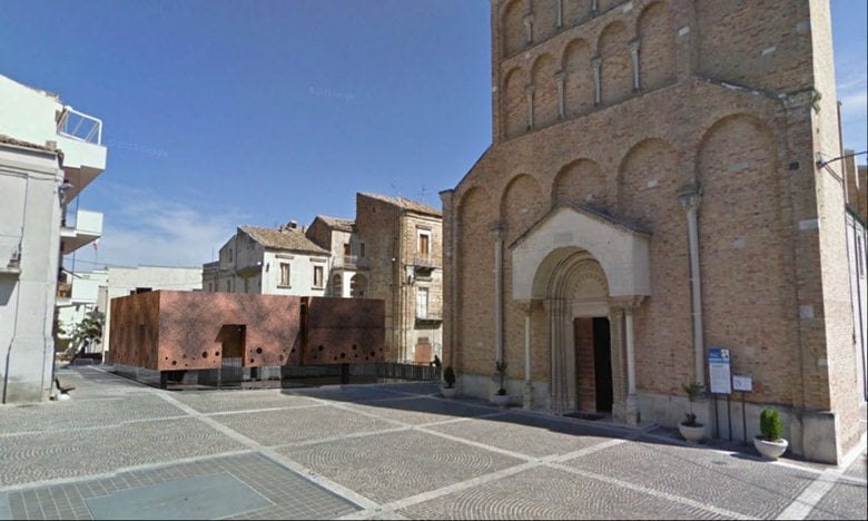 Riqualificazione isola archeologica del mosaico romano in piazza San Vitale