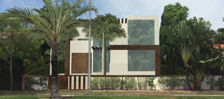 New luxury villa in Miami Beach