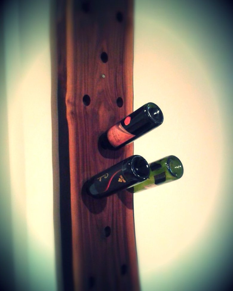 Portabottiglie in legno - Wooden bottle-stand