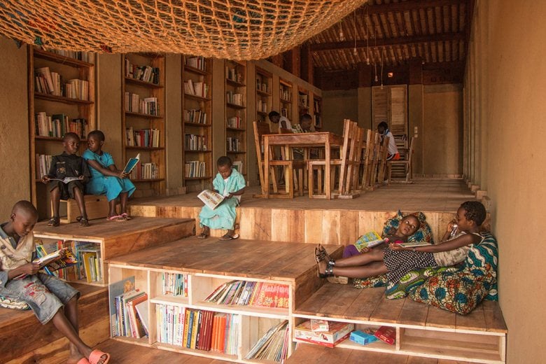 Library for the community of Muyinga