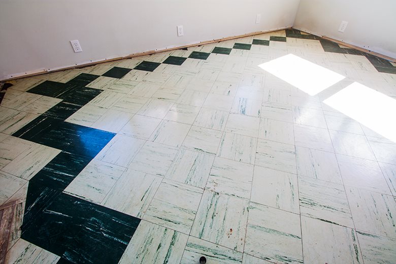 Painting Floor Tiles DIY
