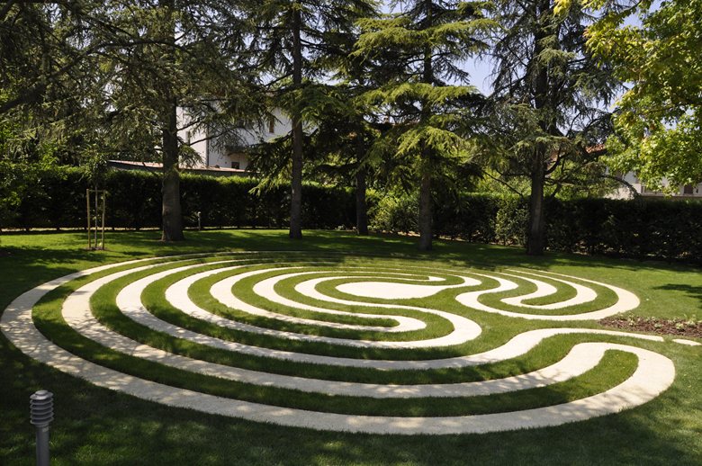 The garden of the Labyrinth