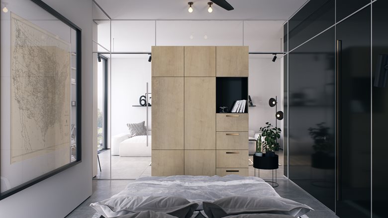 T38 1 Apartment Design For A Single Man Studio Etn