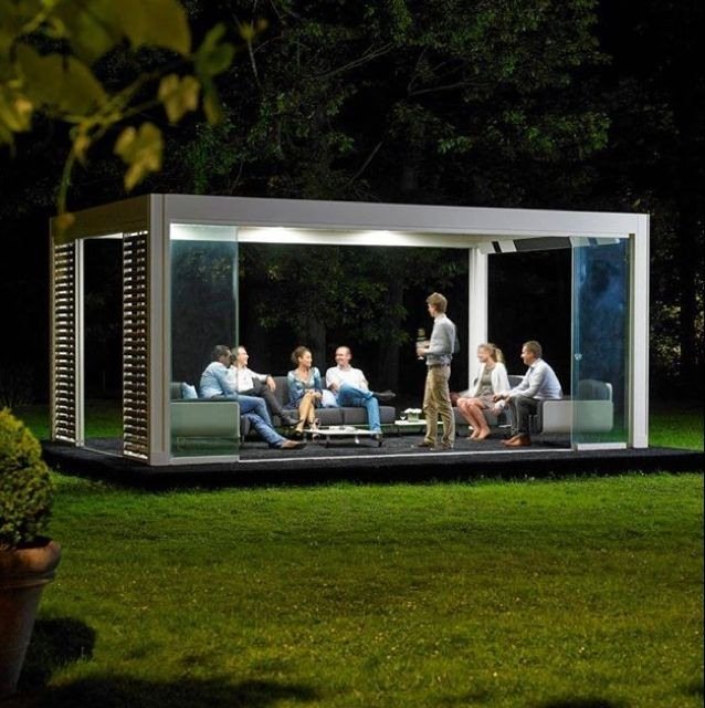 Enjoy Nature Until Late in the Evening. The pleasure of comfortable outdoor living.