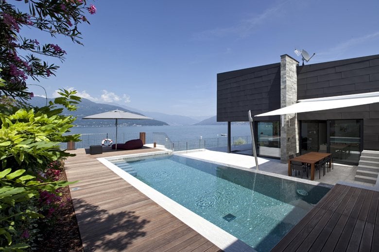 villa sul lago Maggiore