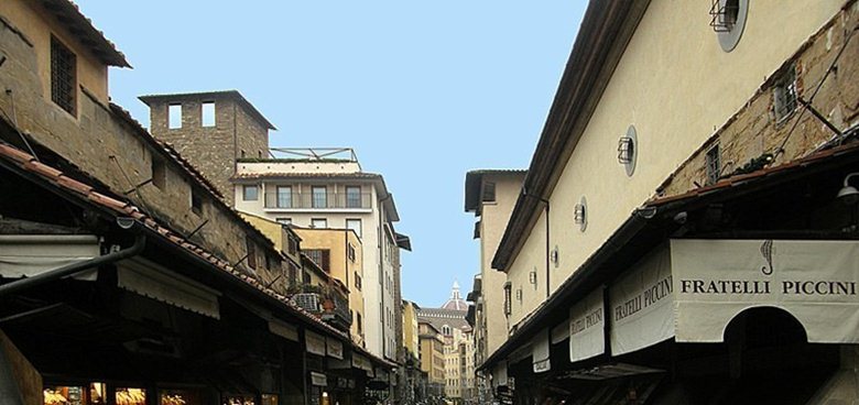 Le tettoie del Ponte Vecchio