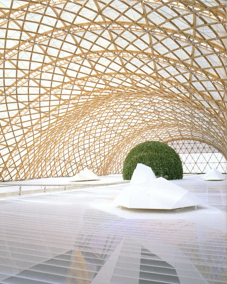 Japan Pavilion Expo 2000 Hannover | Shigeru Ban Architects, Frei Otto