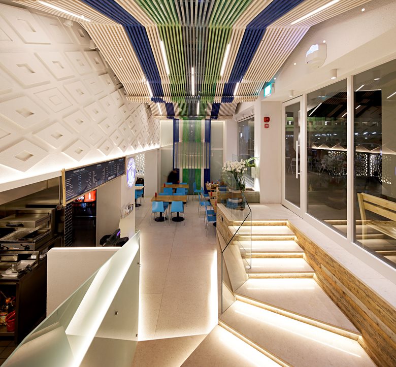 Elevation Burger ALHUMAIDHI ARCHITECTS