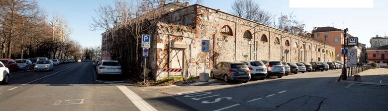 EX FRIGORIFERO MILITARE - CUNEO (ITALIA): PROPOSTA  DI RIGENERAZIONE PER IL 1° GRADO DEL CONCORSO 