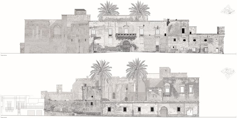 Il Palazzo Baronale di Caprarica di Lecce (LE). Antico e Nuovo nel Progetto dell'Esistente