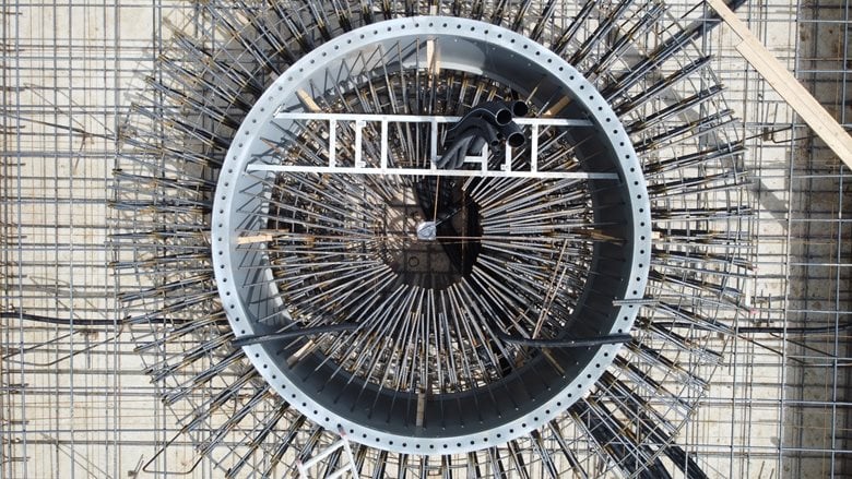 Eolico EWT da 500kW altezza 50m diametro 50 in nel Comune di Troia FG