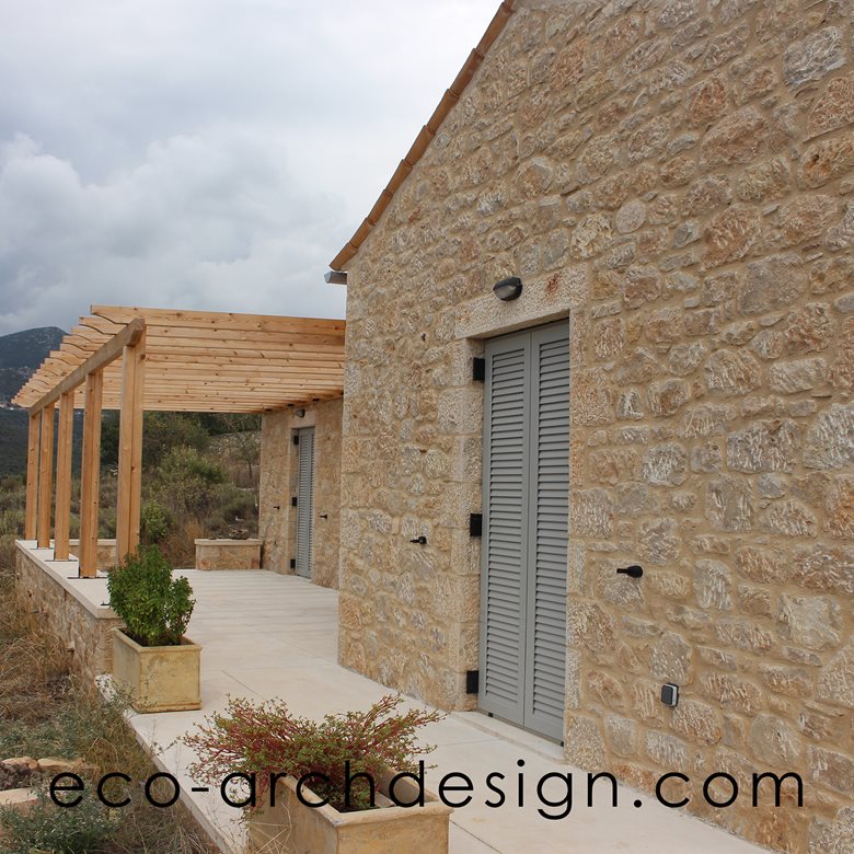 Exterior View, Greece, Country house