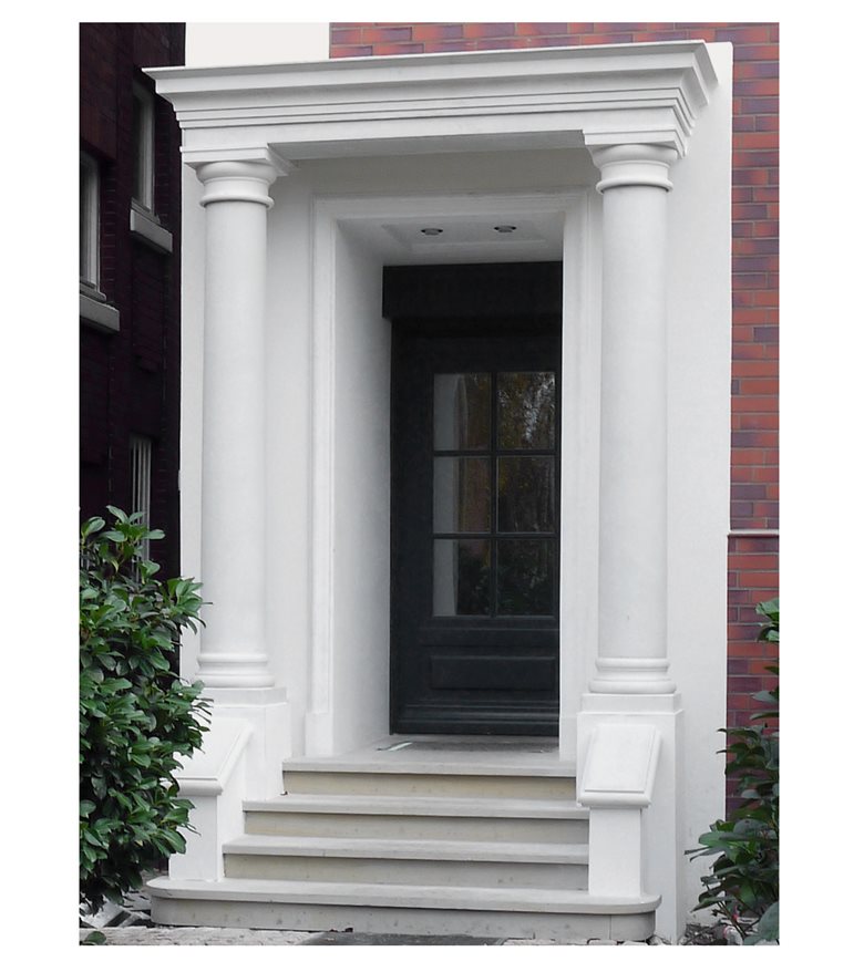 Pillars and Architrave - The perfect entrance for your house!