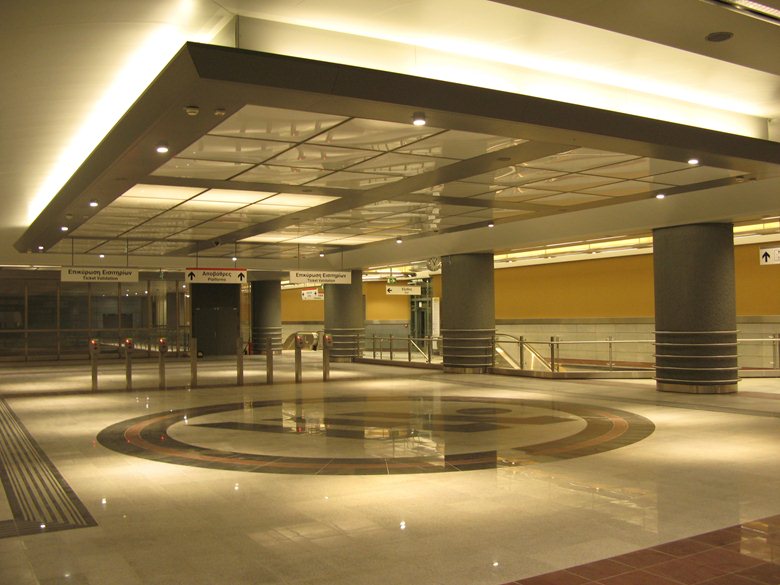The execution design of Underground Metro Stations