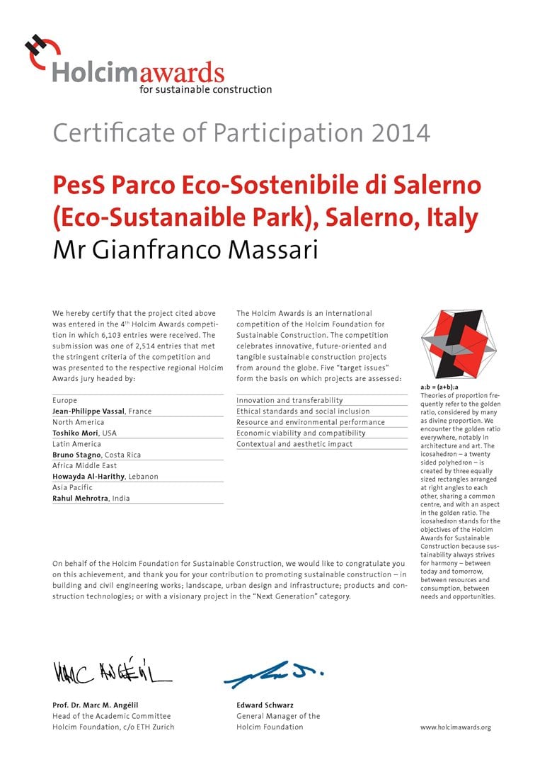 PesS - Il Parco eco-sostenibile di Salerno
