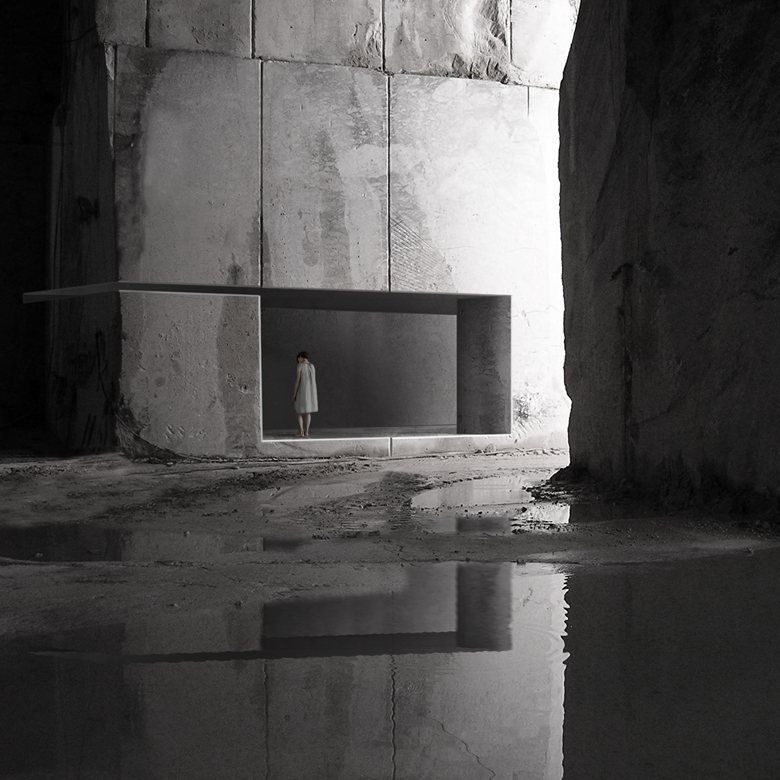 Lost landscape | First Prize Carrara Thermal Baths Competition