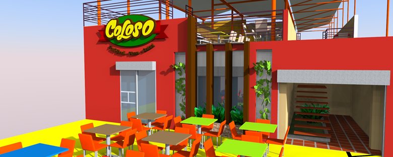 Redesign of restaurant "Coloso"