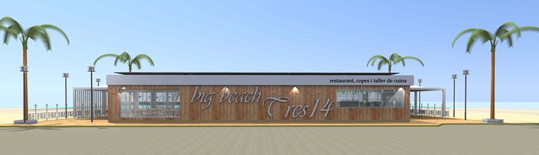 Restaurant bigbeach Tres14