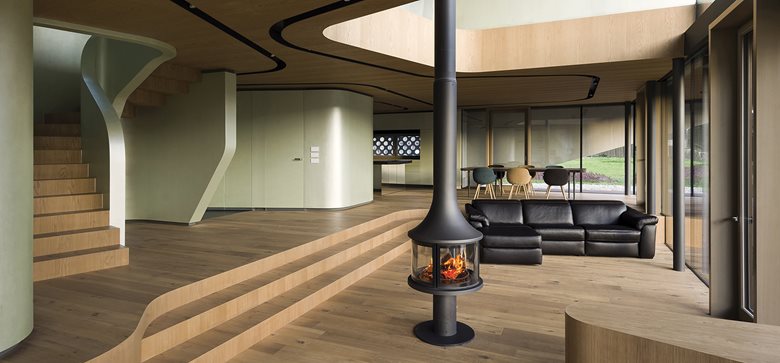 Central design Fireplace LEA 998, JC Bordelet