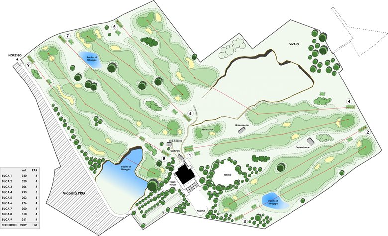 Golf Course "Vesuvio"