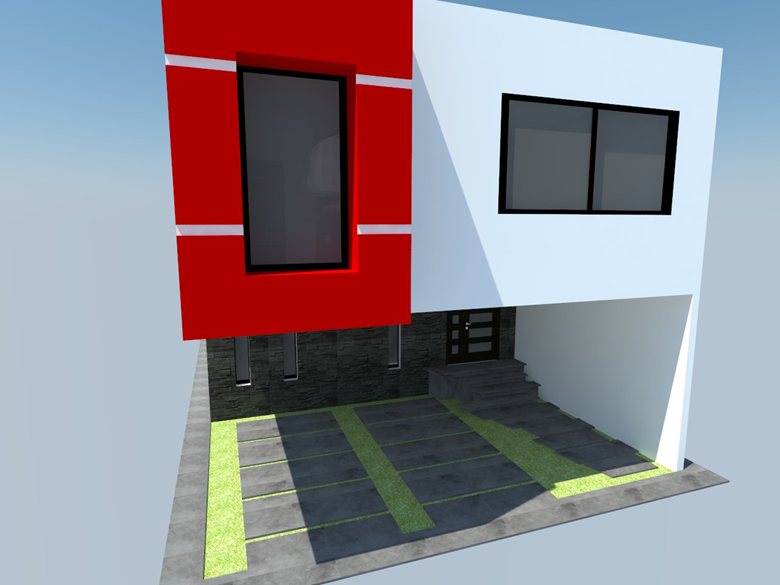 3D drafting family house