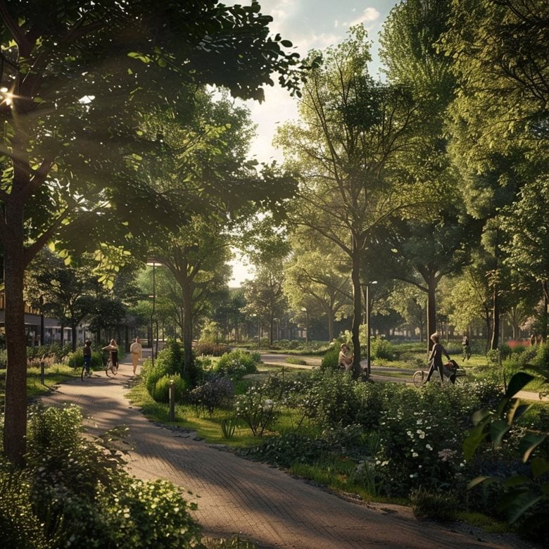 Parco lineare: percorsi verdi per il paesaggio urbano di Assemini