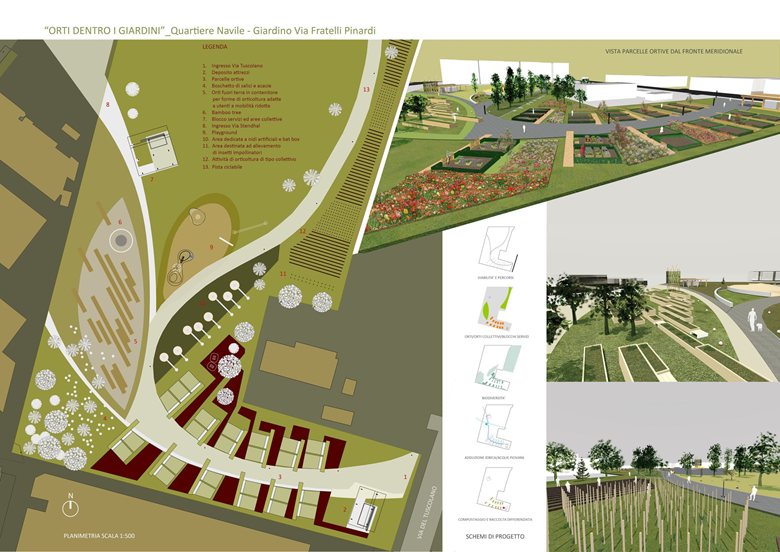 Ortipertutti - Concorso di progettazione per un'agricoltura urbana