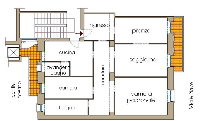 Ristrutturazione appartamento di 110 mq in Milano