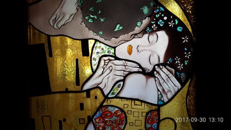 Stained glass by Paolo Corpetti Studio