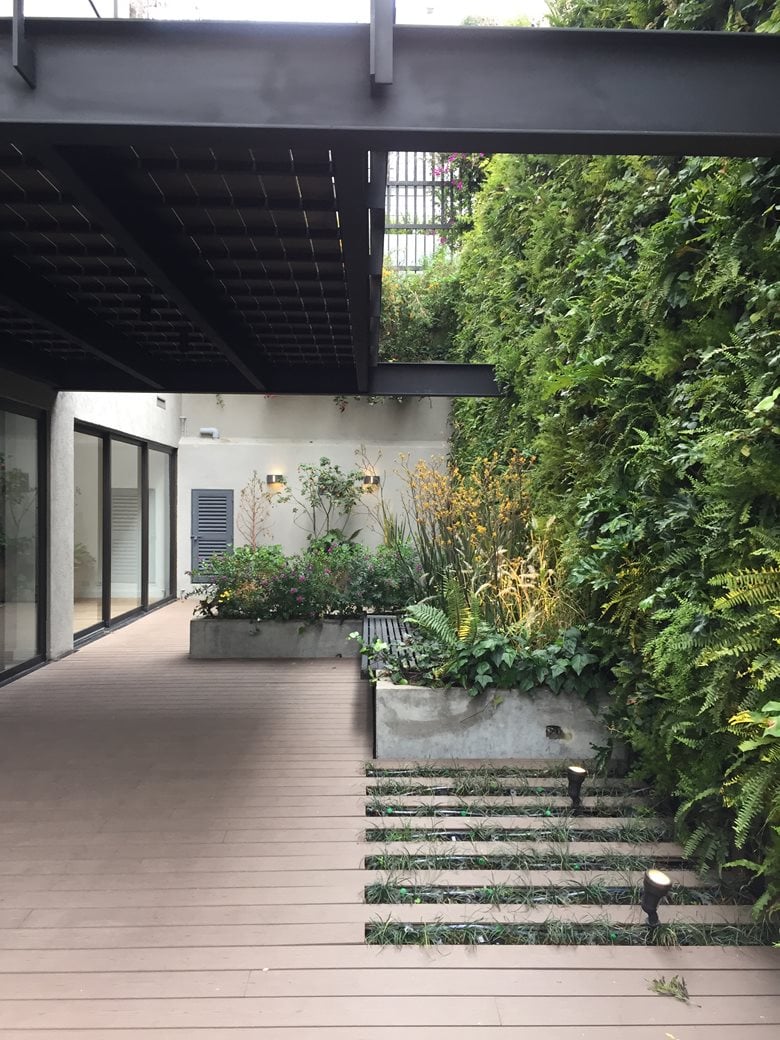  Terrace - Green wall