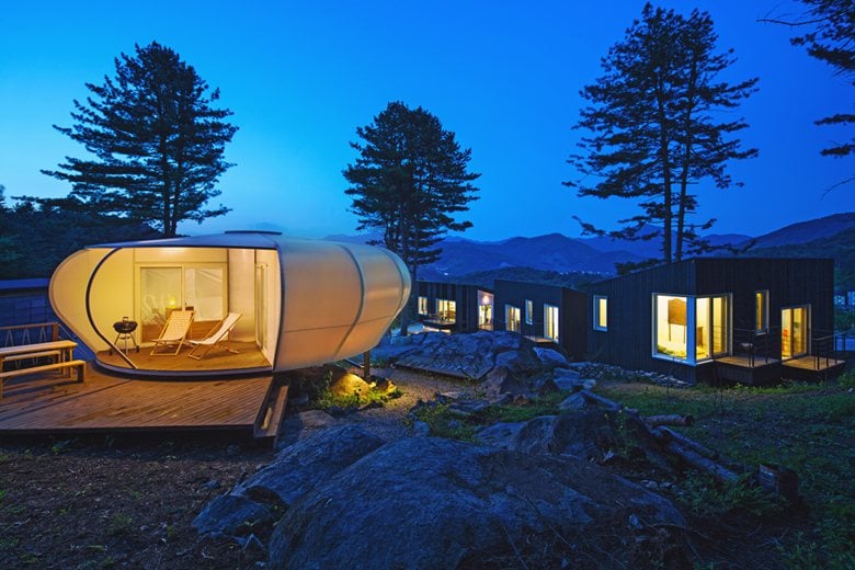 Glamping on the Rock