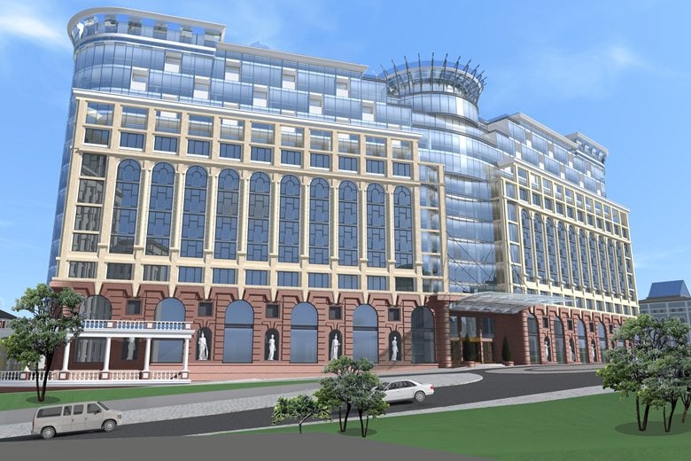 Project of Hotel and Office Complex on the Institutskaya Street in Kyiv